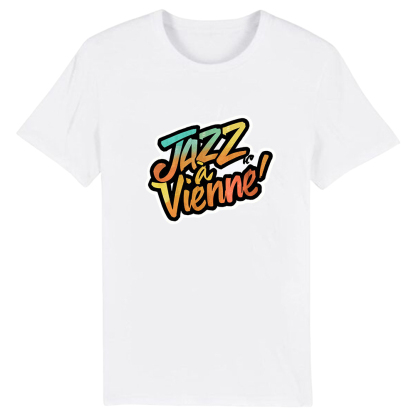 T-shirt Blanc et Noir 'Jazz à Vienne' Costume Ver.9