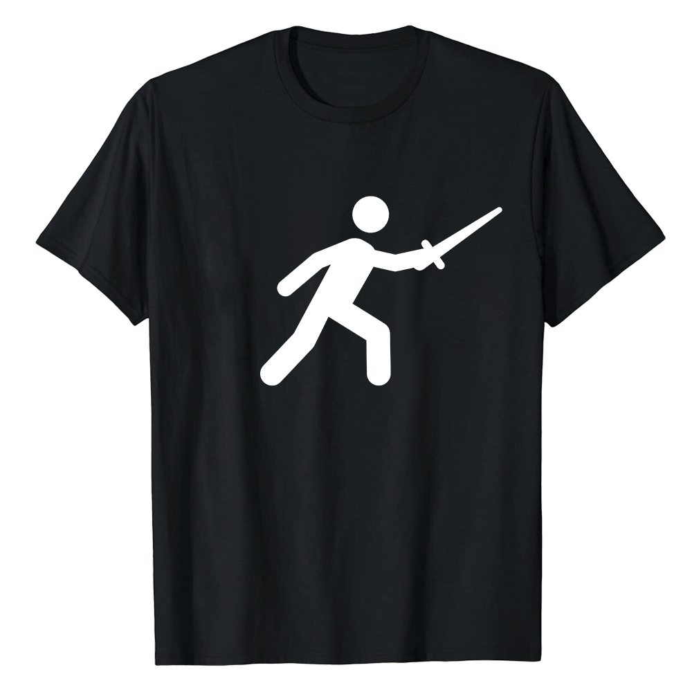 T-shirt Sport Escrime Olympique Costume