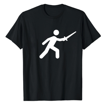 T-shirt Sport Escrime Olympique Costume