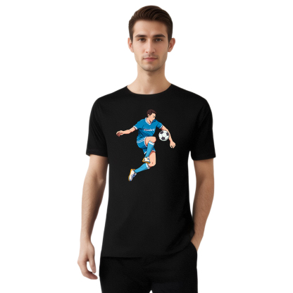 T-shirt Jouer au Football Costume