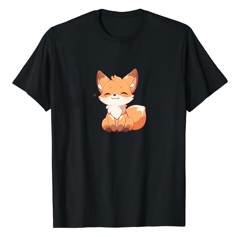 T-shirt Renard Mignon Costume
