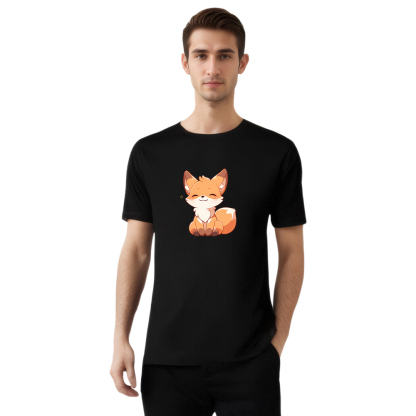 T-shirt Renard Mignon Costume