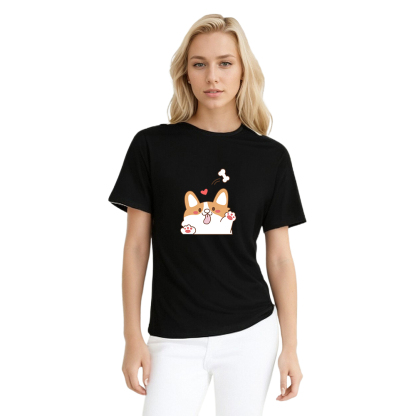 T-shirt Animal Corgi le Chien Costume Ver.2