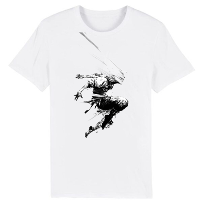T-shirt Ombres Abstraites Dessin Original