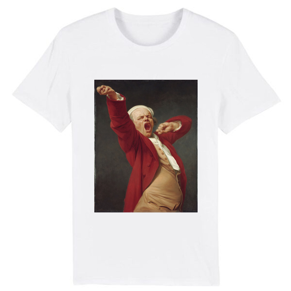 T-shirt Adulte Peinture 'Self-Portrait, Yawning' Costume