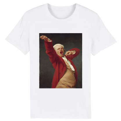 T-shirt Adulte Peinture 'Self-Portrait, Yawning' Costume