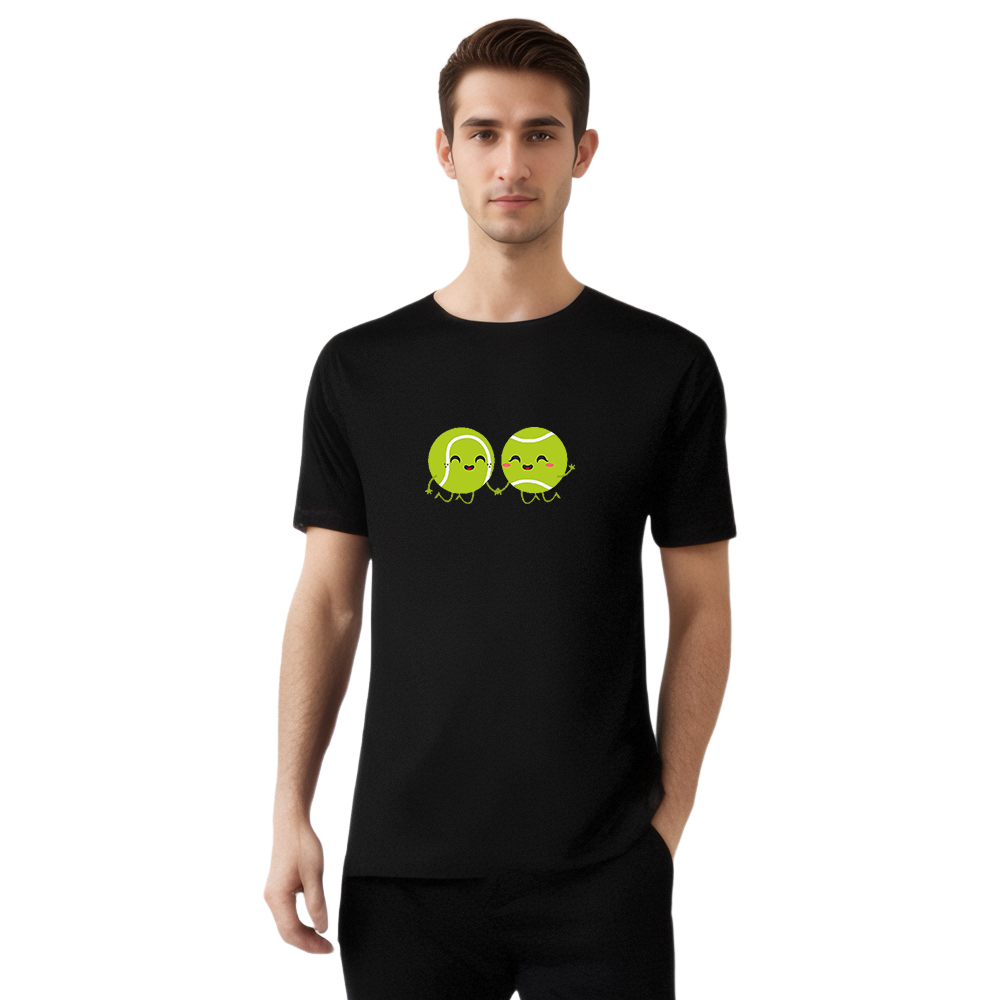 T-shirt Deux Jolies Balles de Tennis Costume