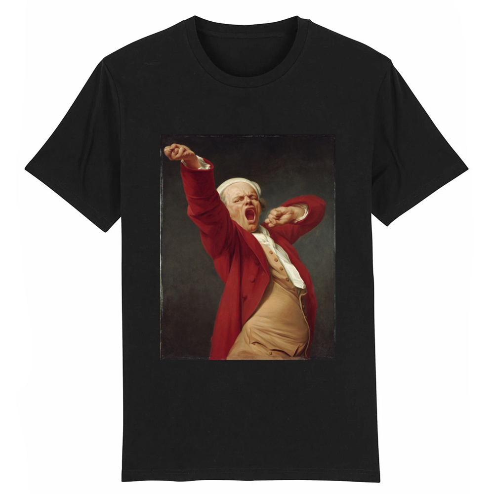 T-shirt Adulte Peinture 'Self-Portrait, Yawning' Costume