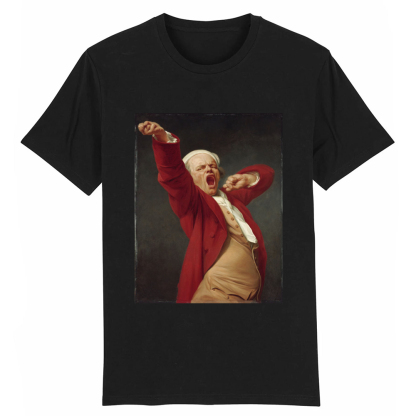 T-shirt Adulte Peinture 'Self-Portrait, Yawning' Costume