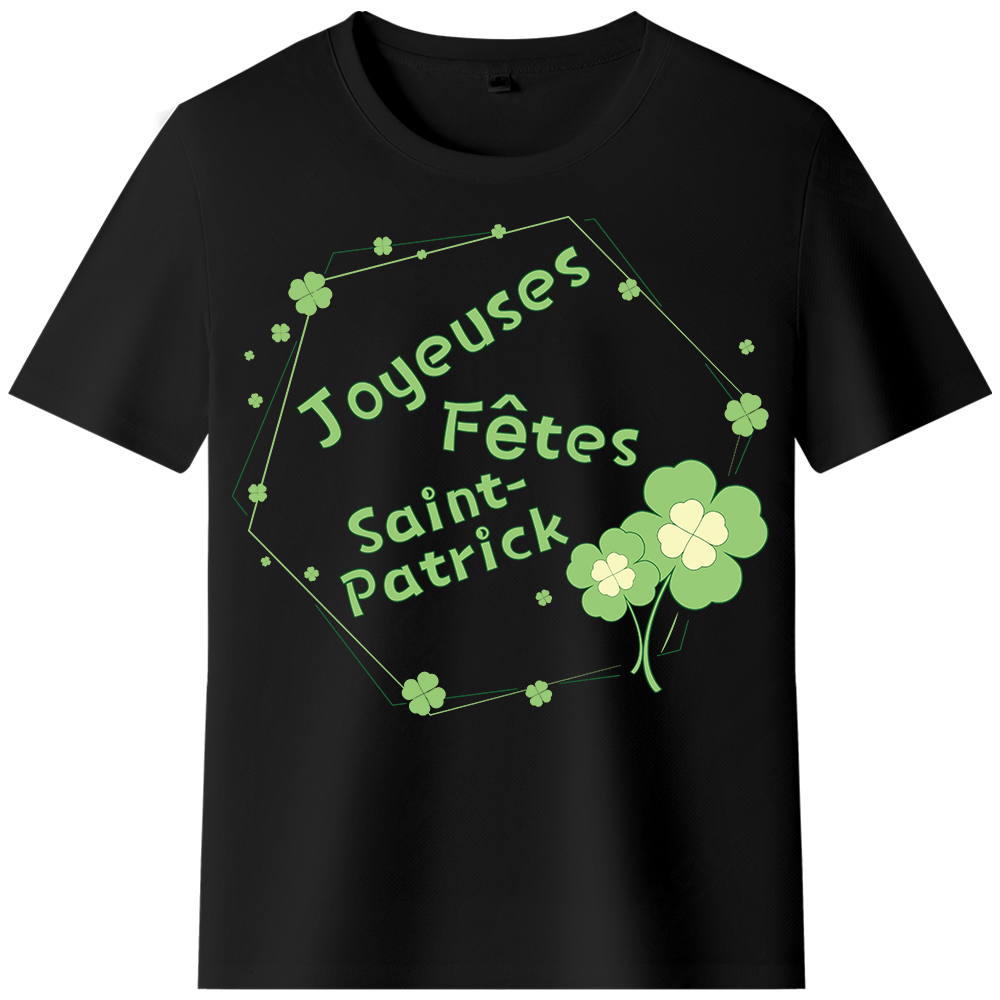 T-shirt Joyeuses Fêtes Saint-Patrick Pour Saint-Patrick Ver.3
