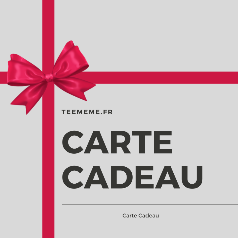 Carte Cadeau de Teememe.fr