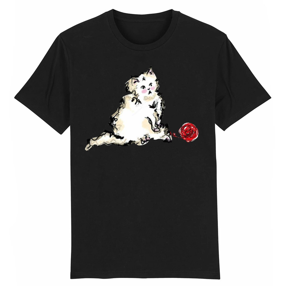 T-shirt Chaton et Jouet