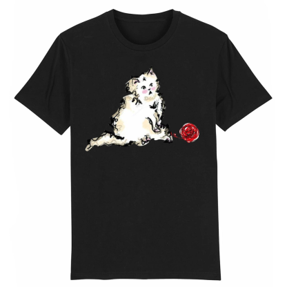 T-shirt Chaton et Jouet
