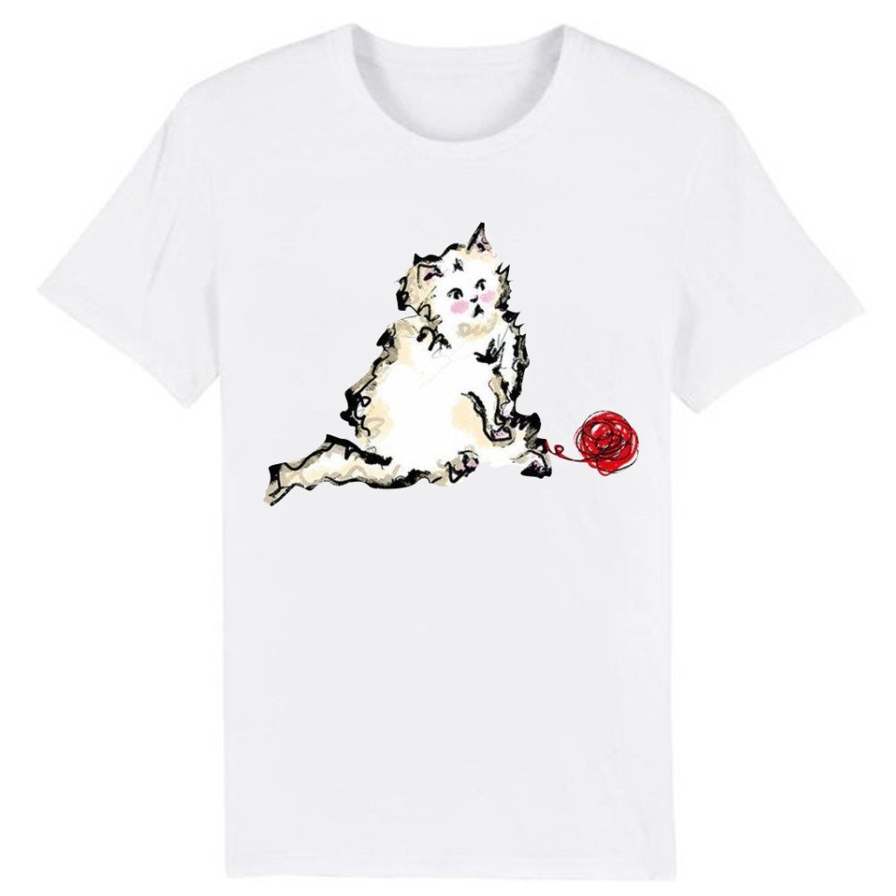T-shirt Chaton et Jouet
