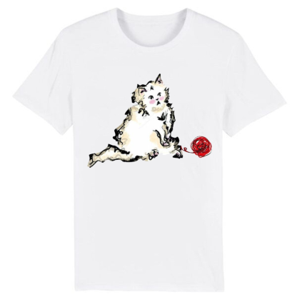 T-shirt Chaton et Jouet