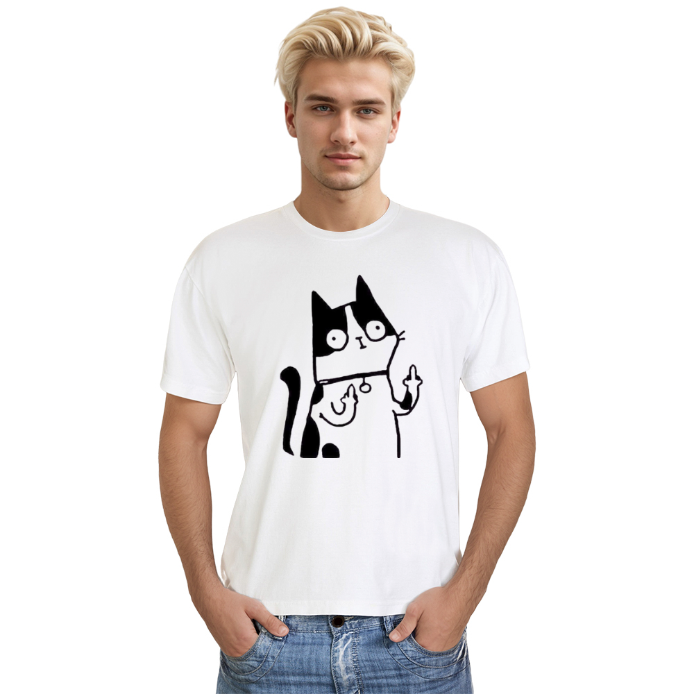 Adulte Chat Mignon Chat Noël T-shirt Ver.2