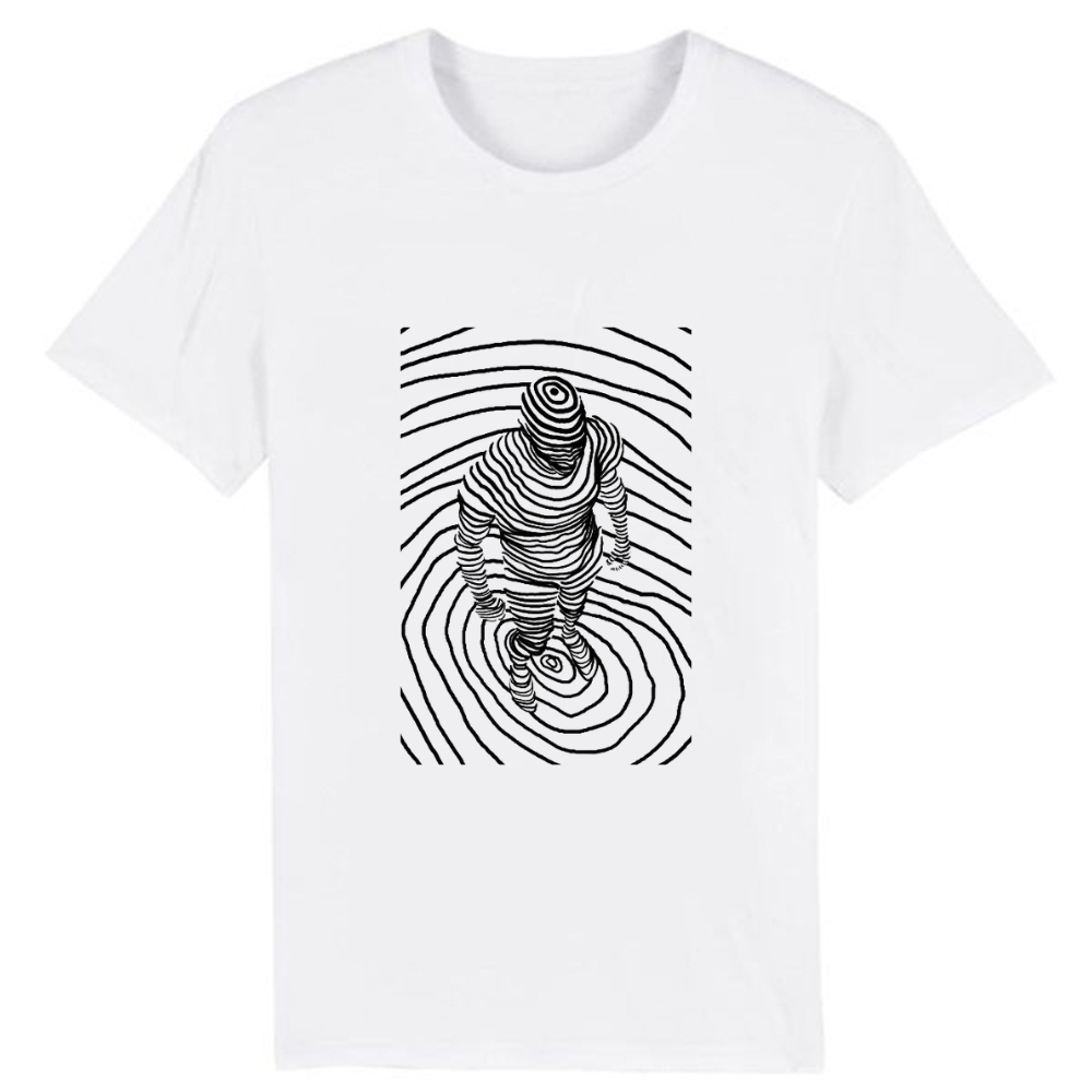 T-shirt L'homme qui se tenait dans le vortex