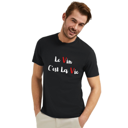 T-shirt Le Vin C'est La Vie