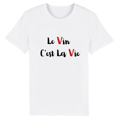T-shirt Le Vin C'est La Vie