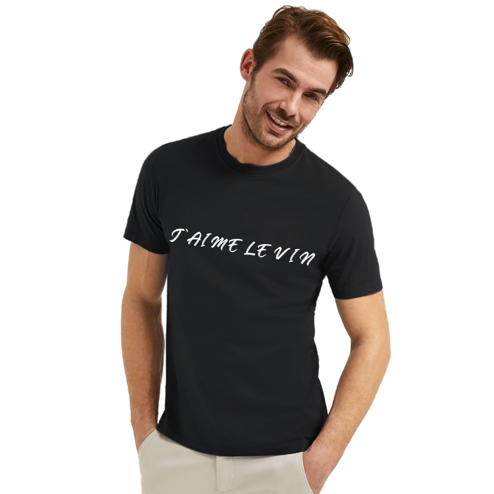 T-shirt Je T'aime Le Vin