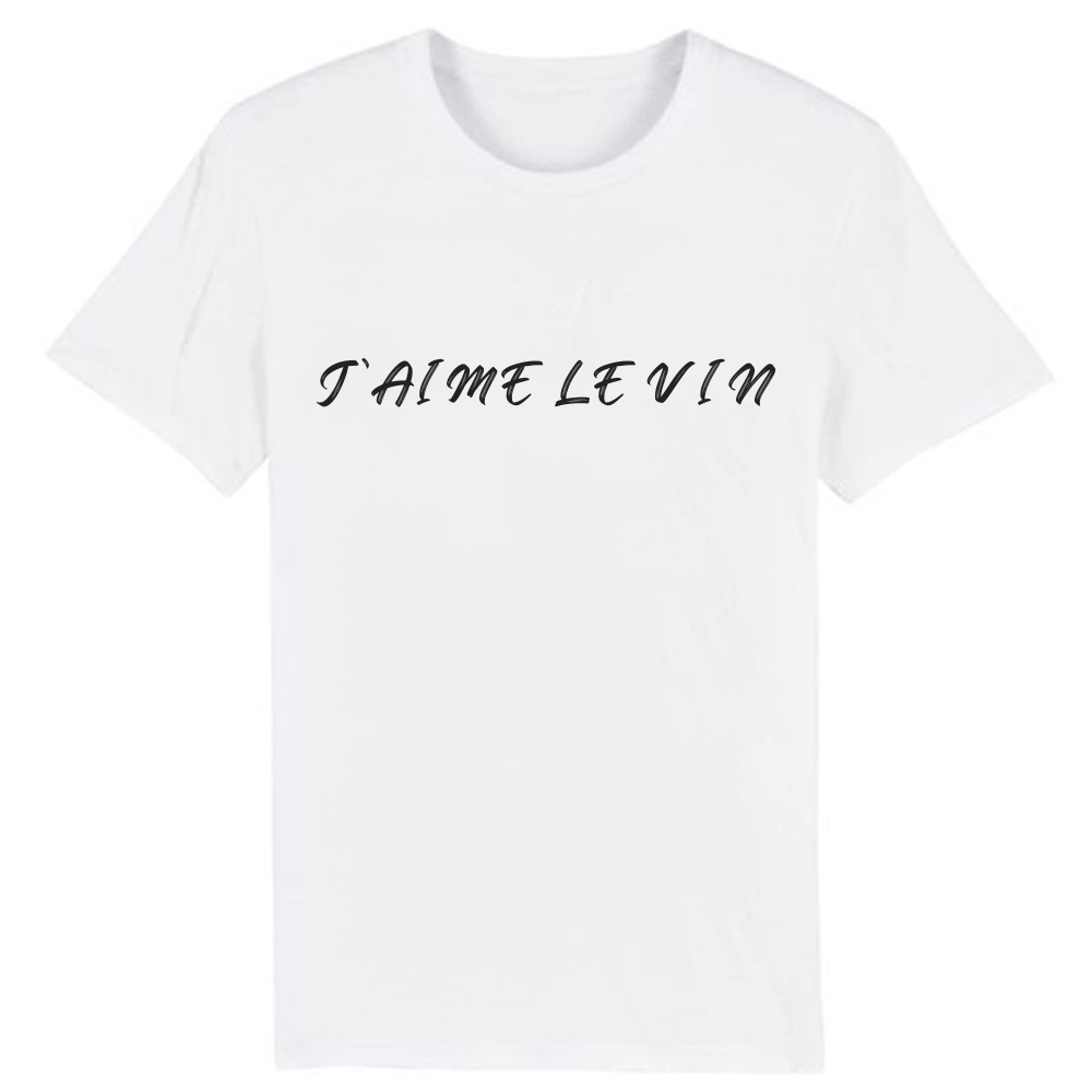 T-shirt Je T'aime Le Vin