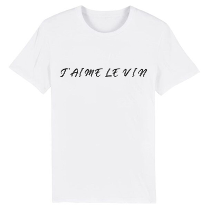 T-shirt Je T'aime Le Vin