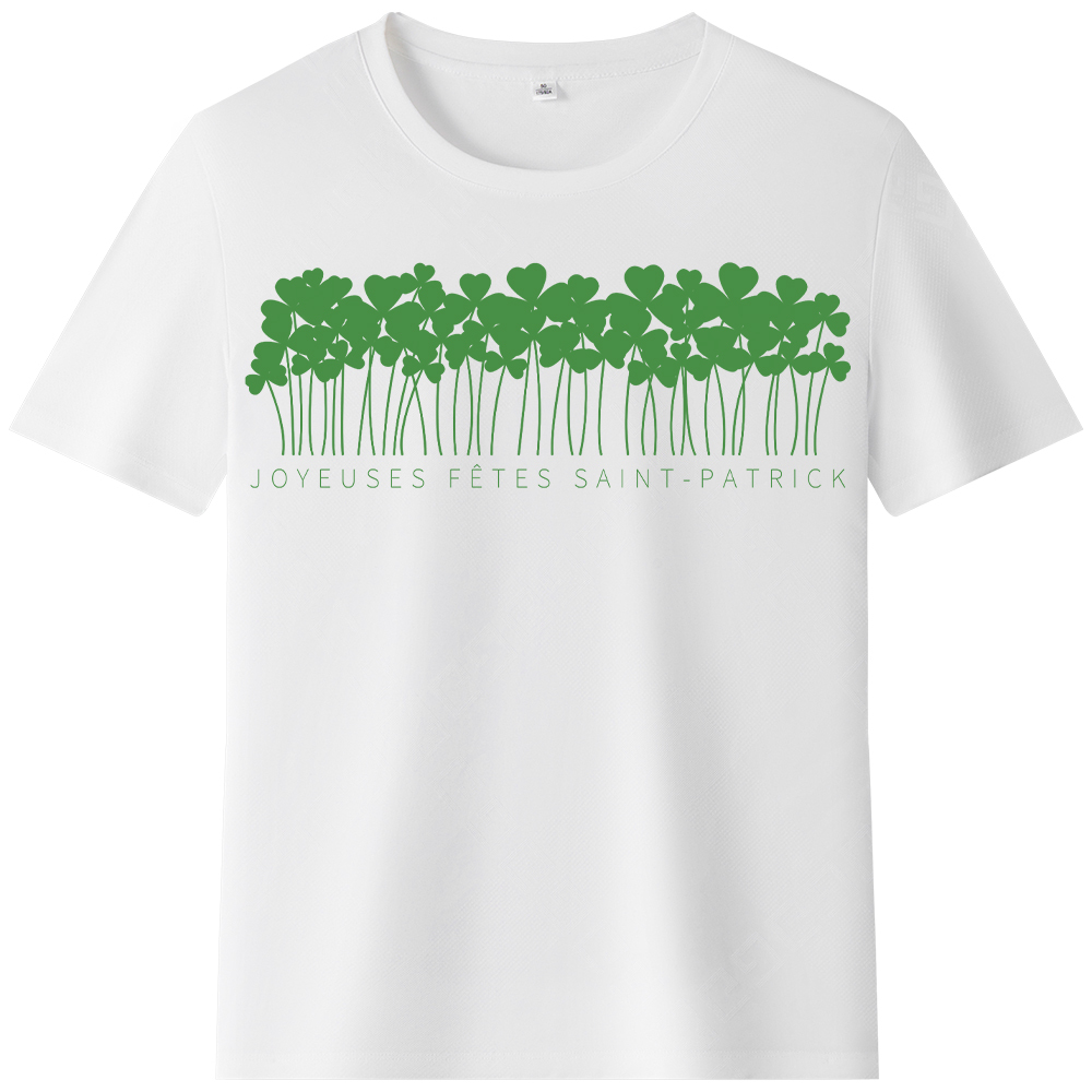 T-shirt Joyeuses Fêtes Saint-Patrick Pour Saint-Patrick Ver.7