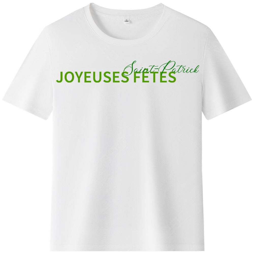 T-shirt Joyeuses Fêtes Saint-Patrick Pour Saint-Patrick Ver.5
