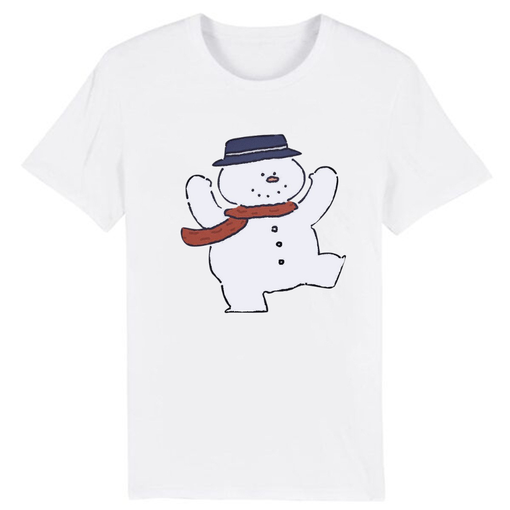 T-shirt Bonhomme de Neige de Noël