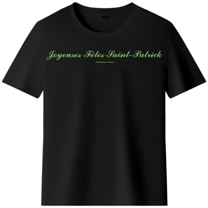 T-shirt Joyeuses Fêtes Saint-Patrick Pour Saint-Patrick Ver.4