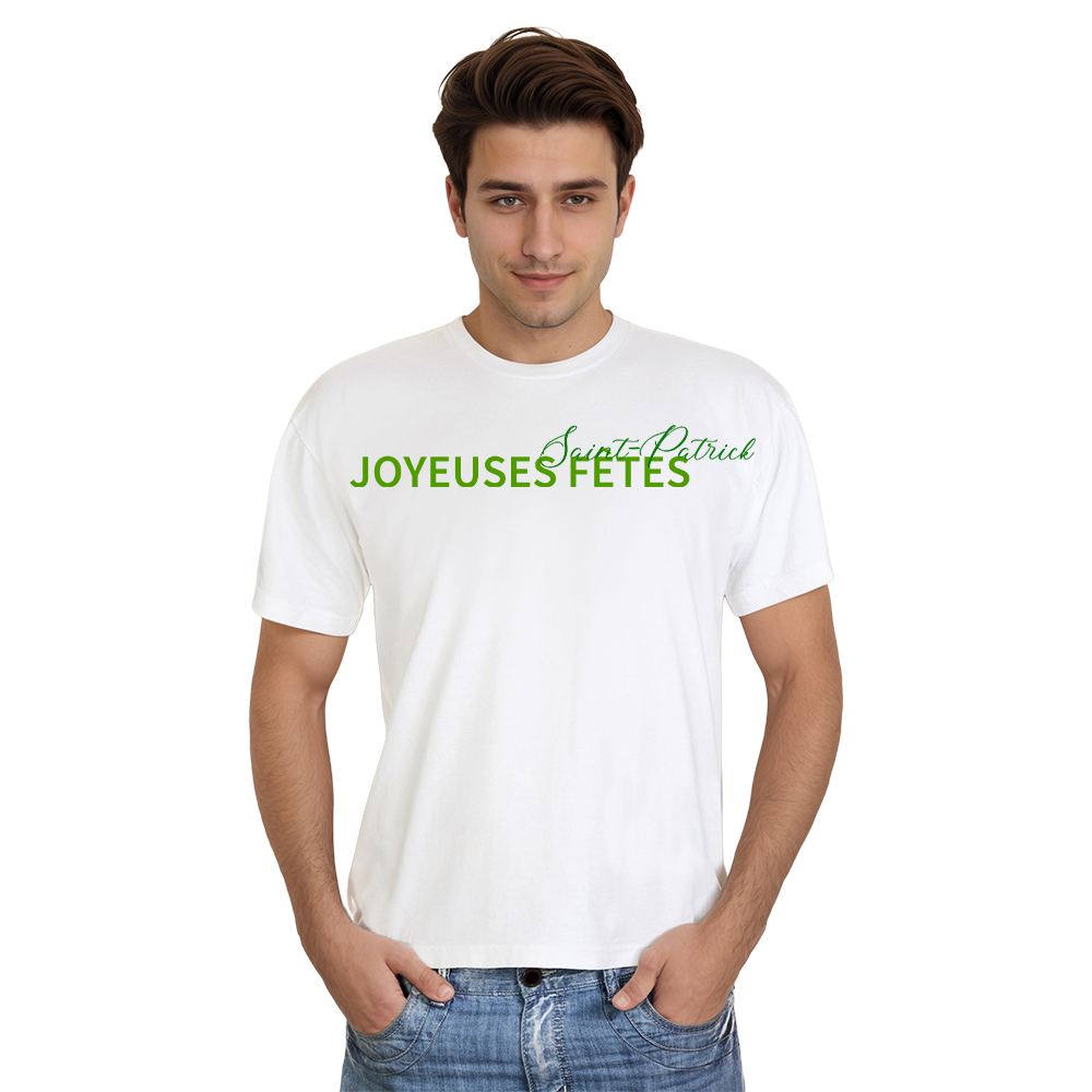 T-shirt Joyeuses Fêtes Saint-Patrick Pour Saint-Patrick Ver.5