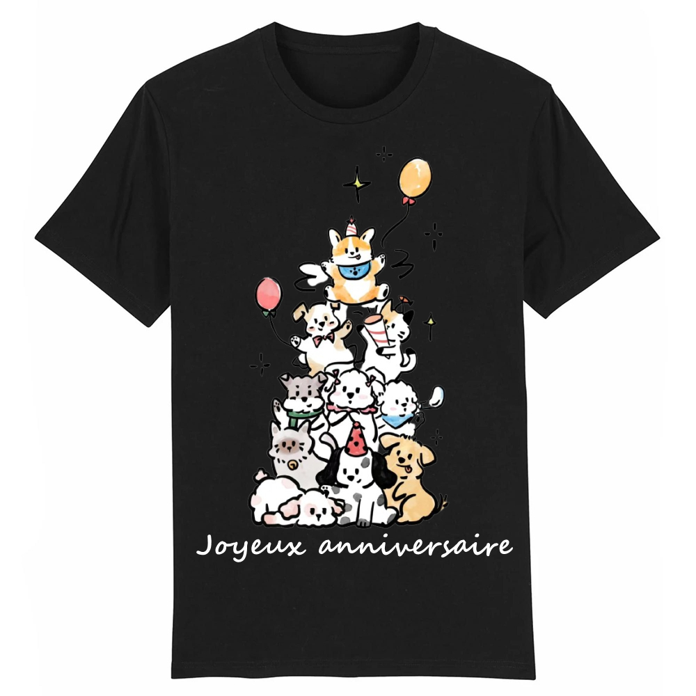 T-shirt Adulte 'Joyeux Anniversaire' Costume