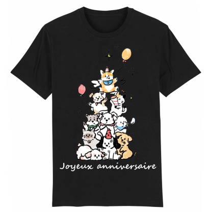 T-shirt Adulte 'Joyeux Anniversaire' Costume