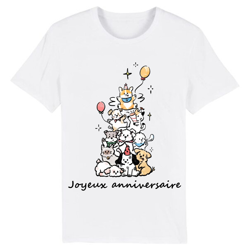 T-shirt Adulte 'Joyeux Anniversaire' Costume
