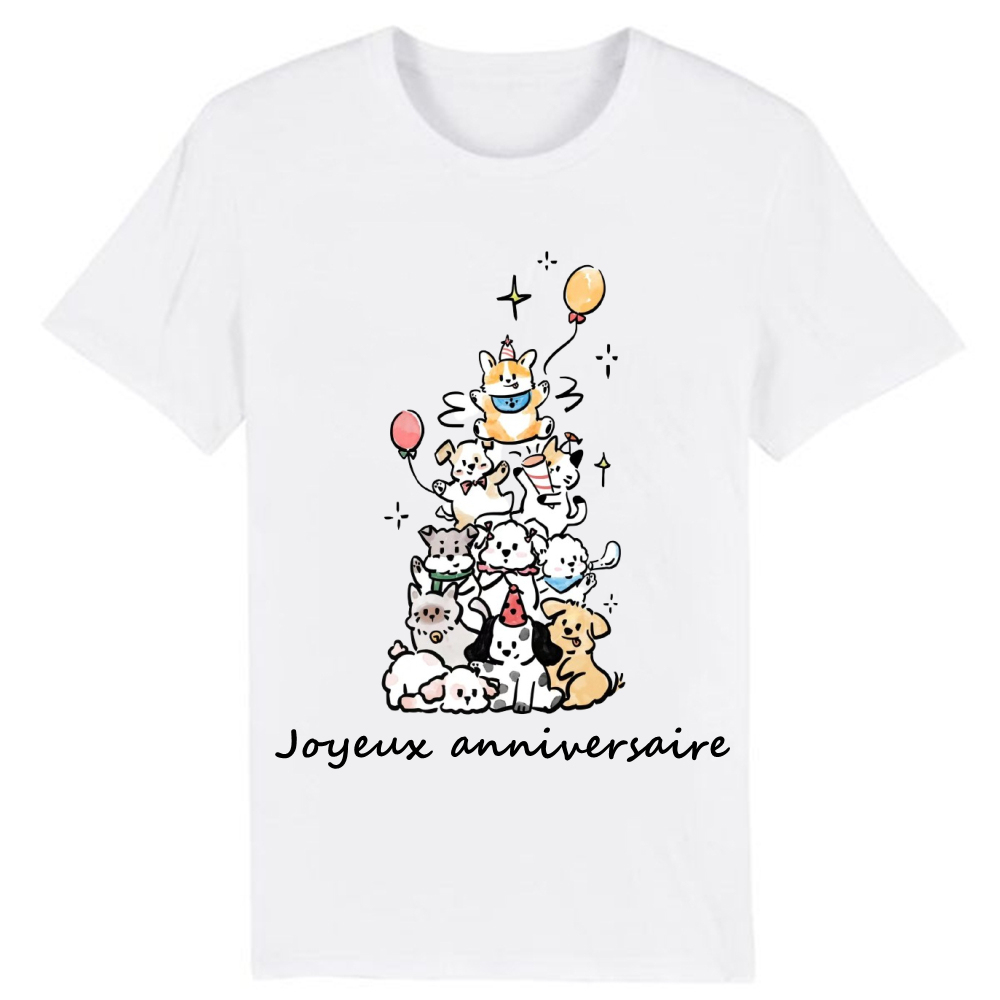 T-shirt Adulte 'Joyeux Anniversaire' Costume