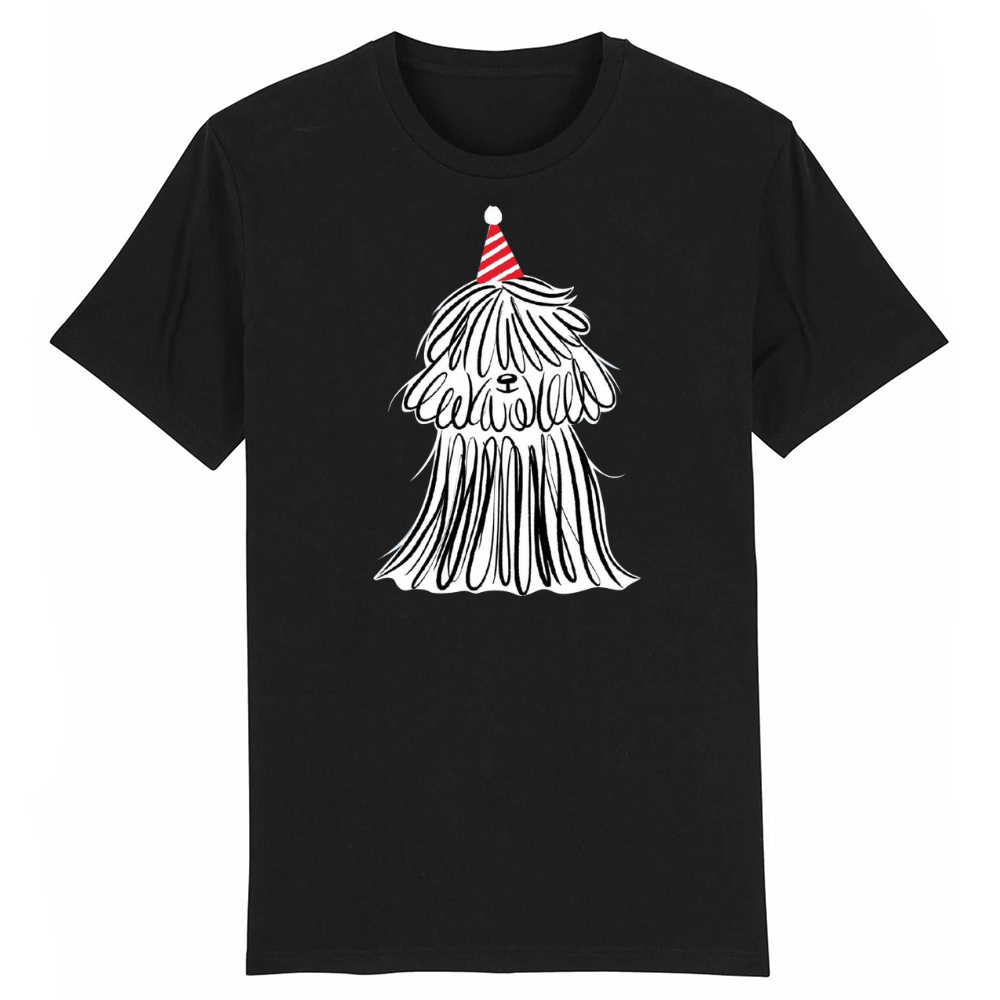 T-shirt Chiot de Noël Mignon