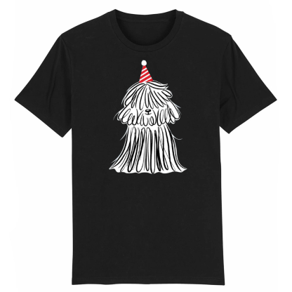 T-shirt Chiot de Noël Mignon