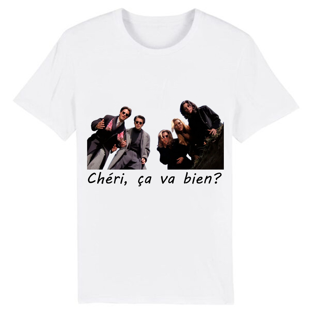 T-shirt Adulte Séries TV Friends 'Chéri, ça va bien' Costume