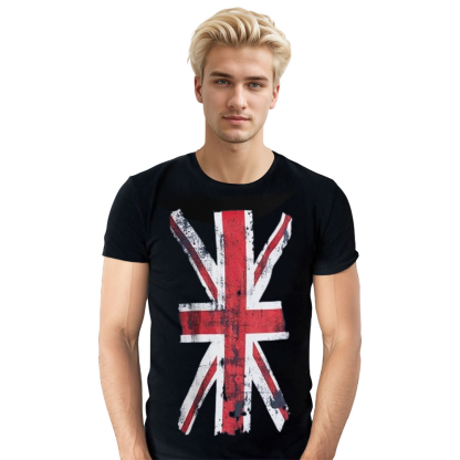 Custom Made Service - Union Jack Flag UK United Kingdom Great Britain Text Customise Service For Costume Orders