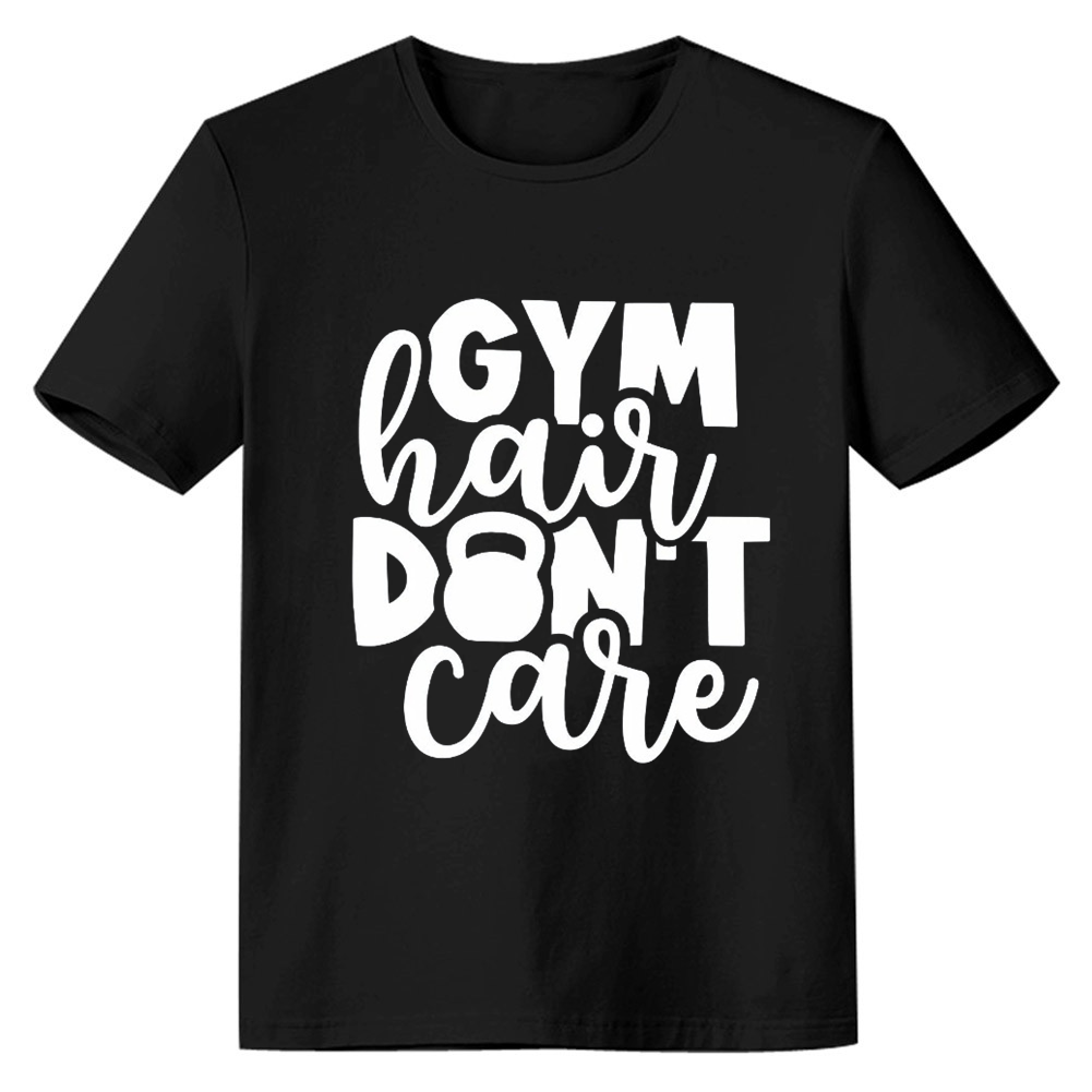 Adult Unisex Funny Gym Work Weightlifting Black T-shirt Costume