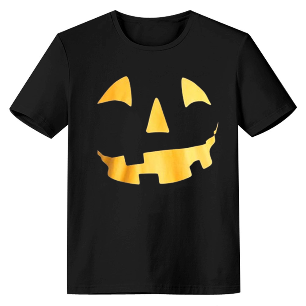 Adult Unisex Ghost Face Spooky Halloween Black T-shirt Costume