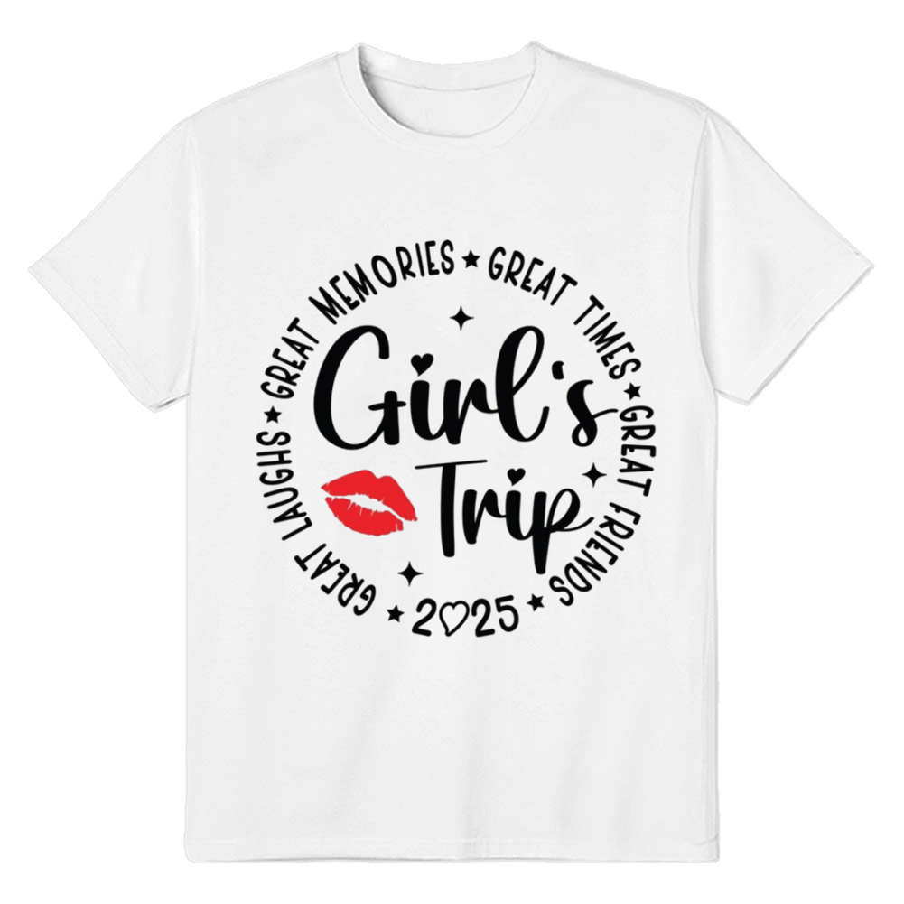 Adult 2025 Great Memories New Year White Festival T-shirt