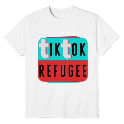 TikTok Refugee Softstyle White T-shirt