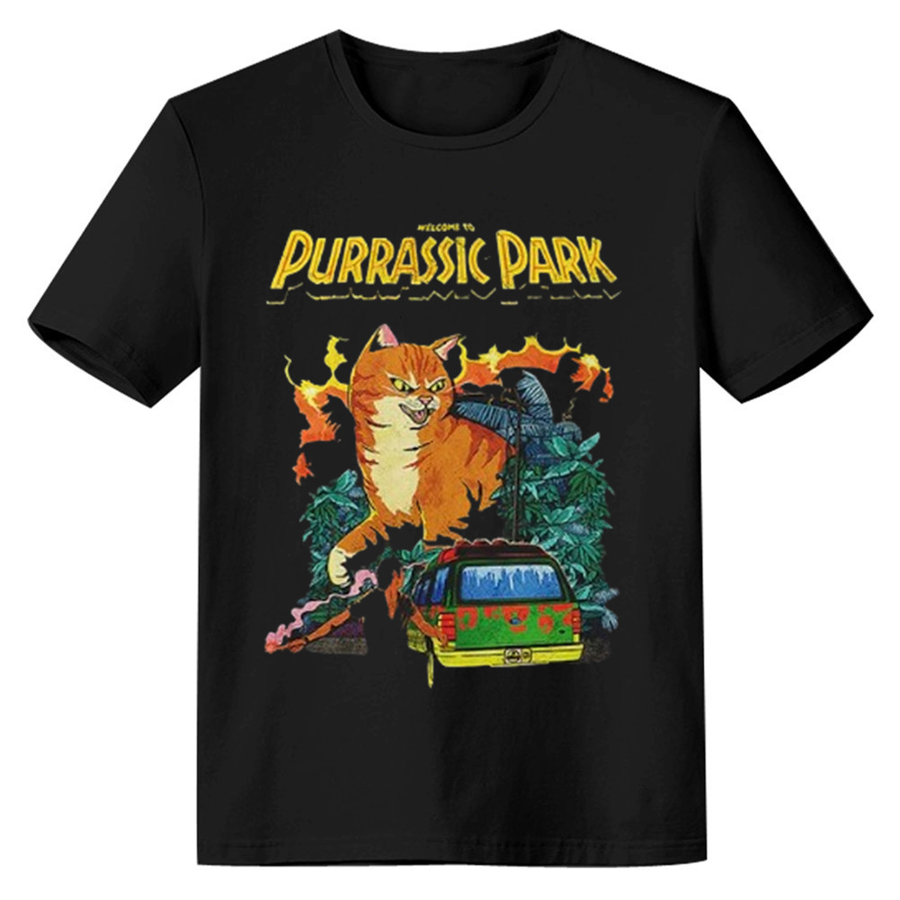 Adult Unisex Funny Cat Pet Lover Black T-shirt Costume