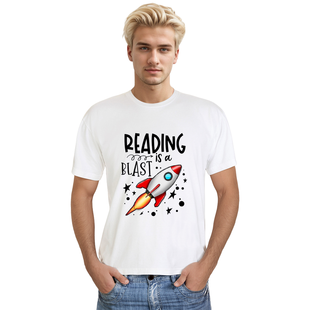 Reading Is A Blast World Book Day White T-shirt