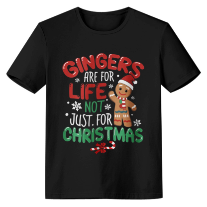 Adult Unisex Festival Funny Christmas Xmas Black T-shirt Costume