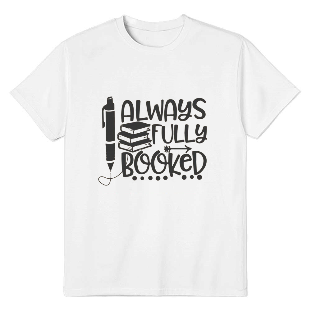 Always Fully Booked World Book Day White T-shirt