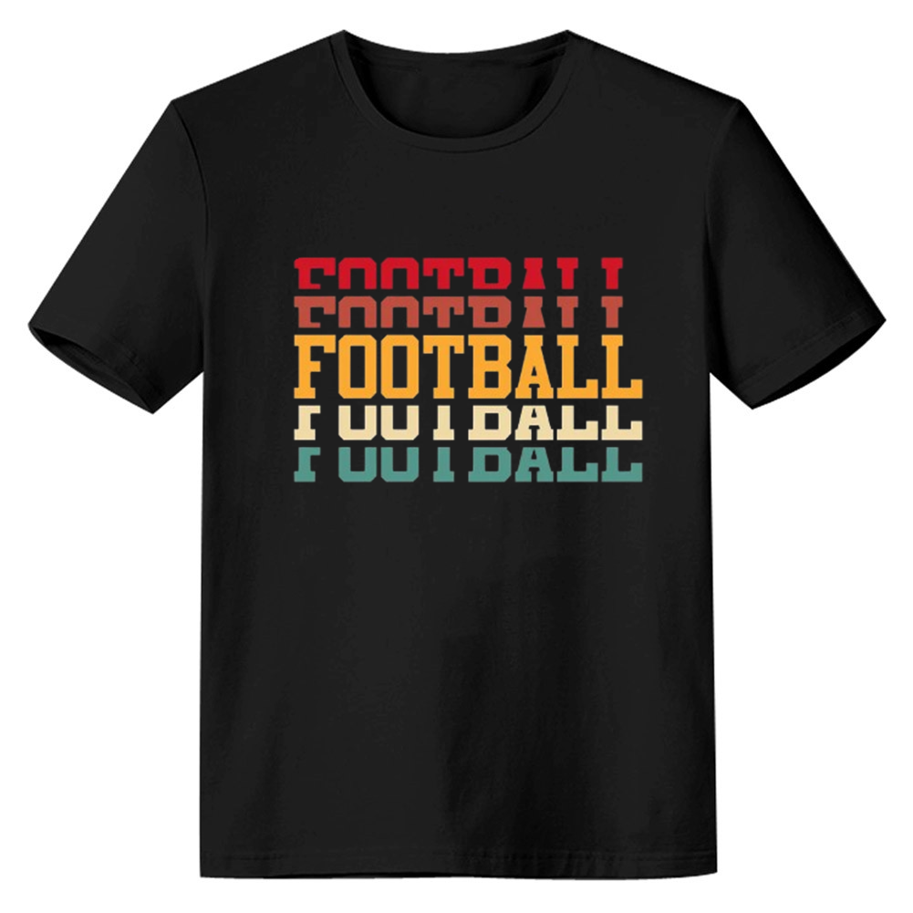 Adult Unisex Football Soccer Sports Lover Black T-shirt Costume