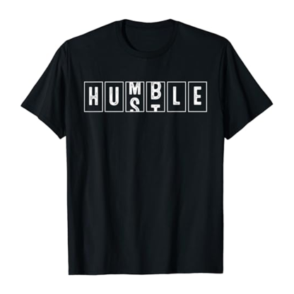 Adult Unisex Funny Hustle Music Festival Black T-shirt Costume