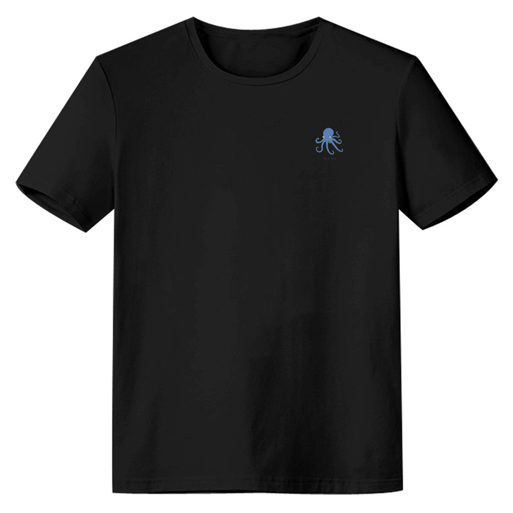 Adult Women Octopus Animals Black T-shirt Costume